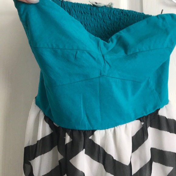 Strapless Roxy Summer Dress - Picture 2 of 2